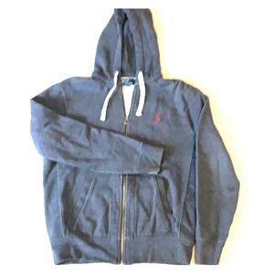 MENS Polo zip hoodie